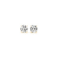 Ashbourne lab-grown diamond earrings, 1 ct, 14K yellow gold