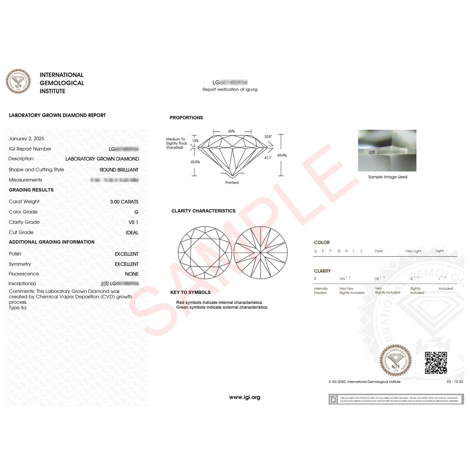 Ashbourne round cut solitaire, lab-grown diamonds, 14K white gold