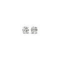 Ashbourne lab-grown diamond studs, 1/2 ct, 14K white gold